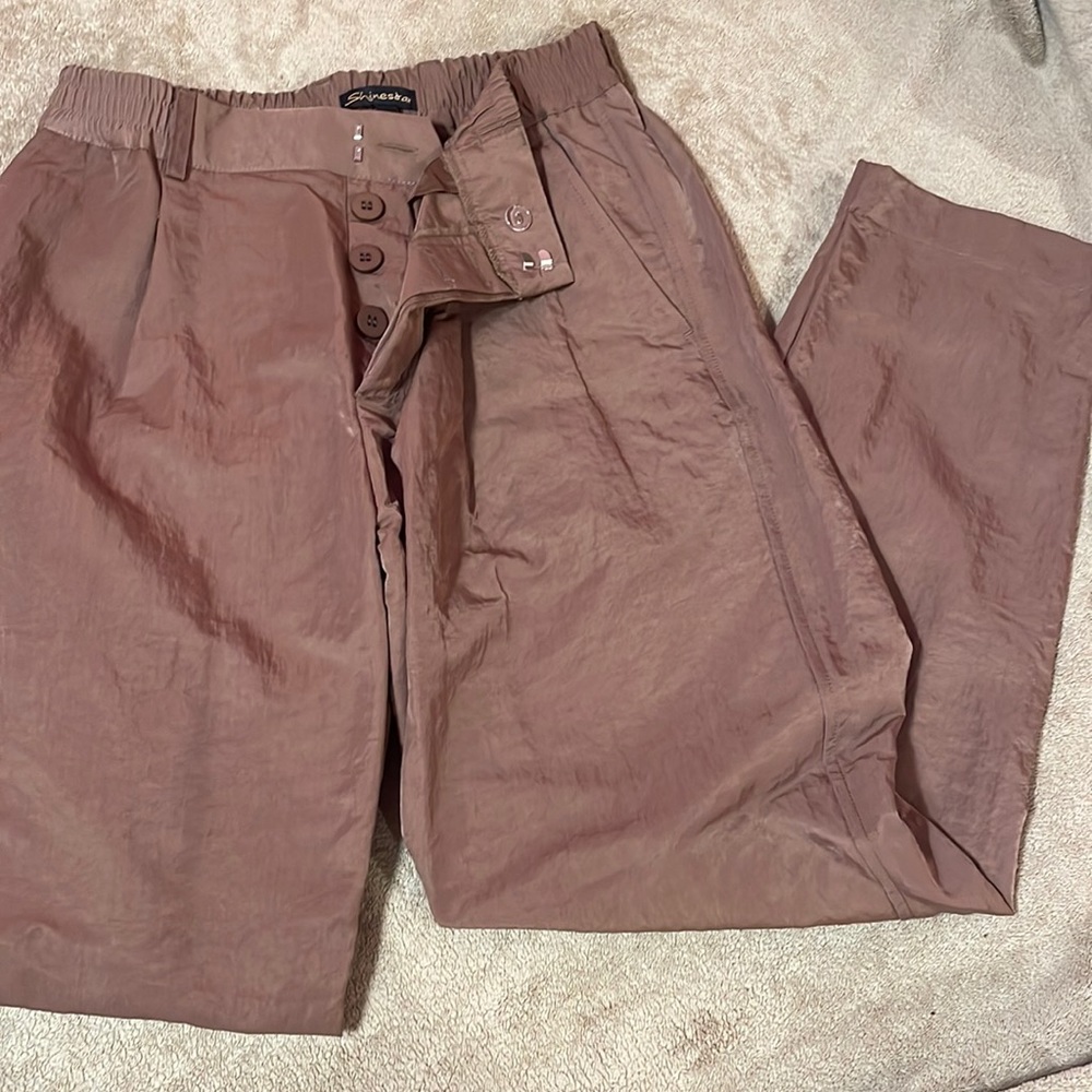 Windbreaker feel office pant